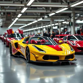 produções da Ferrari esgotadas
